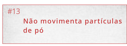 Aquece o ambiente sem movimentar as particulas de pó!!