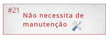 Conforto e aquecimento por toda a vida sem necessidade de manutenção!